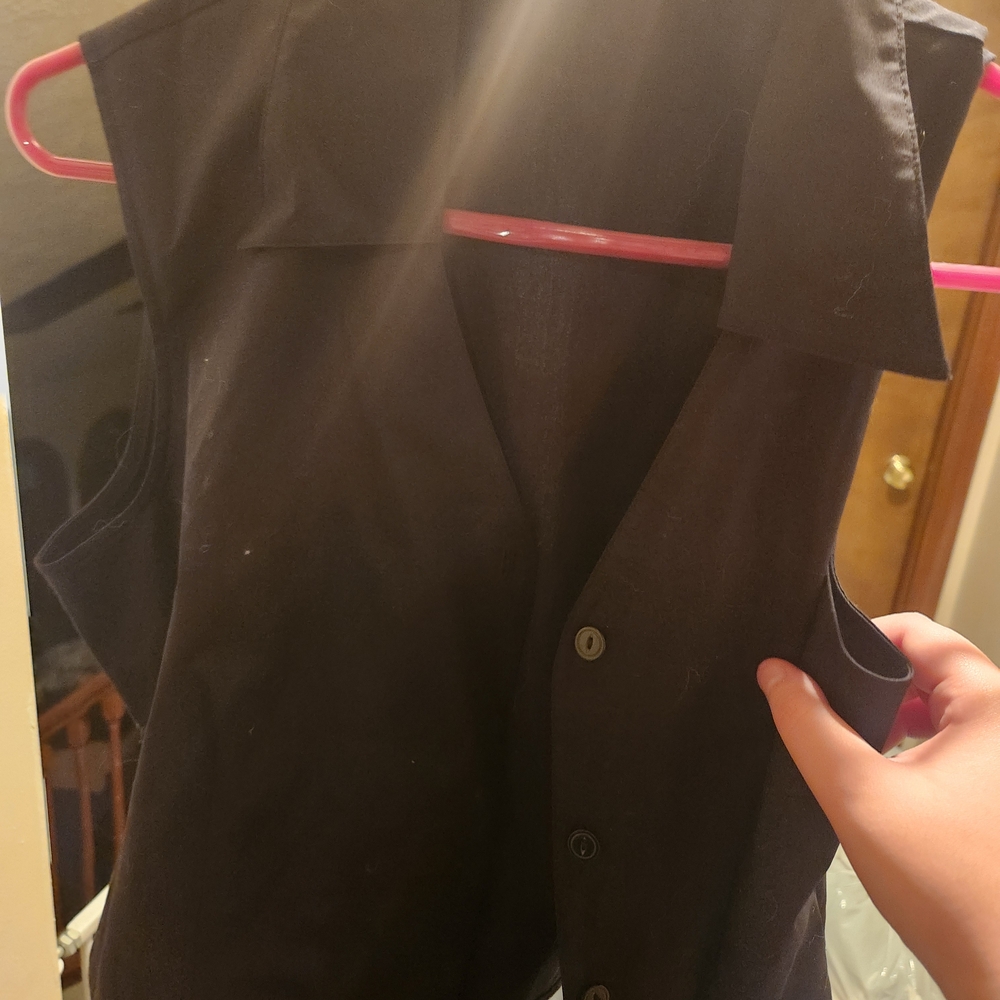 Rafaella Elegant Black Vest